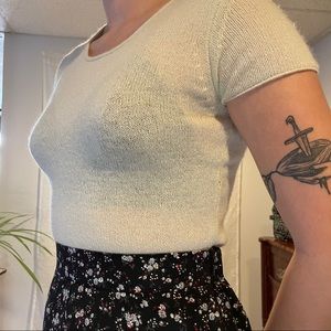 Vintage Cashmere shortie Sweater